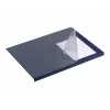 DURABLE Desk Pad with Edge Protection 65x50 cm Dark Blue
