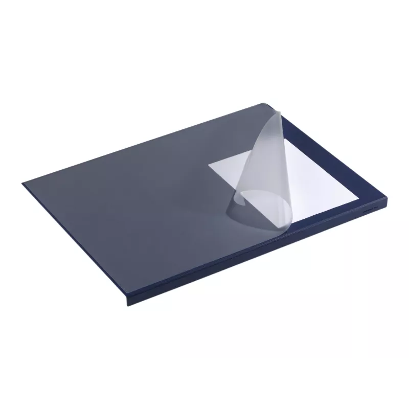 DURABLE Desk Pad with Edge Protection 65x50 cm Dark Blue