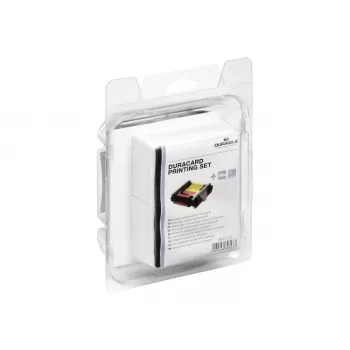 DURABLE DURACARD ID 300 Printer Accessory Kit with Black Monochrome Ribbon and Cleaning Card 891300