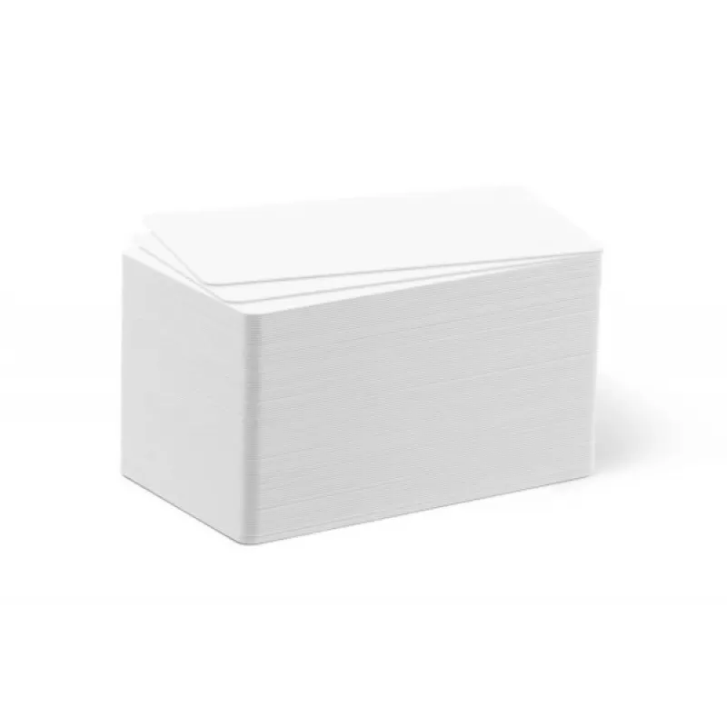 DURABLE DURACARD® Plastic Cards 0.50 mm White CR80 (100 Pack) 891402