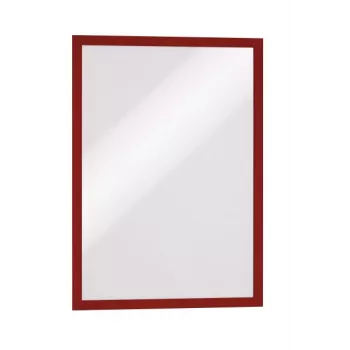 DURABLE DURAFRAME A3 Self-Adhesive Information Frame, Silver, 2 Pack 487303