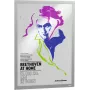 DURABLE DURAFRAME POSTER A2 Silver Self-Adhesive Information Frame 505323