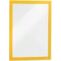 DURABLE DURAFRAME® Self-Adhesive Magnetic Frame A4 Yellow, 2 Pieces (487204)
