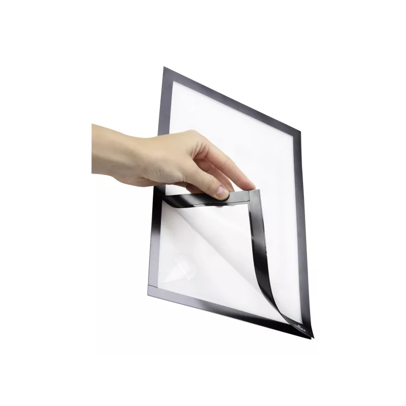 DURABLE DURAFRAME WALLPAPER A4 Self-Adhesive Picture Frame, Black 484301
