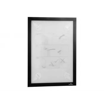 DURABLE DURAFRAME WALLPAPER A4 Self-Adhesive Picture Frame, Black 484301