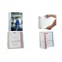 DURABLE FUNCTION WALL 10 Display Panel System, A4 Portrait, 10 Double-Sided Panels, Black Frame, Wall Mountable, Expandable 569100