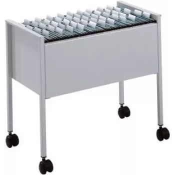 DURABLE Hängemappenwagen ECONOMY 80 A4 Suspension File Trolley, 80 File Capacity, Black 309510