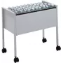 DURABLE Hängemappenwagen ECONOMY 80 A4 Suspension File Trolley, 80 File Capacity, Black 309510