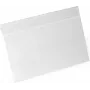 DURABLE HARD COVER A4 Landscape Identification Pocket with Fold, Transparent 116319