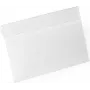 DURABLE HARD COVER A5 Landscape Identification Pocket with Fold, Transparent 116219