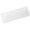 DURABLE HARD COVER Identification Pocket with Fold, A6 Landscape, Transparent, 10/Pack 116119