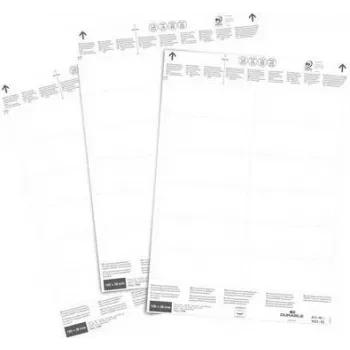 DURABLE Insert Labels 100x38 mm, Pack of 1 (102202)
