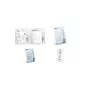 DURABLE L-Shaped A4 Portrait Display Stand, Transparent Acrylic, 2-Pack 859619