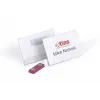 DURABLE Magnetic Name Badge 90 x 54 mm, Clear, 25 per Pack 811719