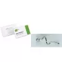 DURABLE Name Badge 60x30 mm with Wave Pin, 100 Pieces, Transparent 800619