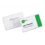 DURABLE Name Badge 75 x 40 mm with Wavy Pin, 100 Pieces 800819