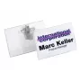 DURABLE Name Badge 75x40 mm with Combination Clip, 50 Pack 815719