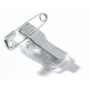 DURABLE Name Badge Holder 40x75 mm with Combi Clip, Acrylic, Transparent, 25/Pack (812119)