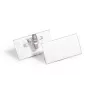 DURABLE Name Badge Holder 40x75 mm with Combi Clip, Acrylic, Transparent, 25/Pack (812119)