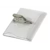 DURABLE Name Badge Holder 54x90 mm with Crocodile Clip, Pack of 25, Transparent 811119
