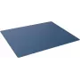 DURABLE PP Writing Mat with Decorative Groove 530x400 mm Dark Blue 713207