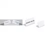 DURABLE SHERPA® L-Shaped Table Sign Holder, Acrylic, 61x210 mm, Landscape, Transparent, Pack of 10 803119