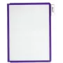 DURABLE SHERPA® PANEL A4 Display Panel, Black Frame, Anti-Glare, Pack of 5 560644