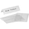 DURABLE Table Name Plate Tent Style 210x61 mm PET Clear 10 Pieces 804819