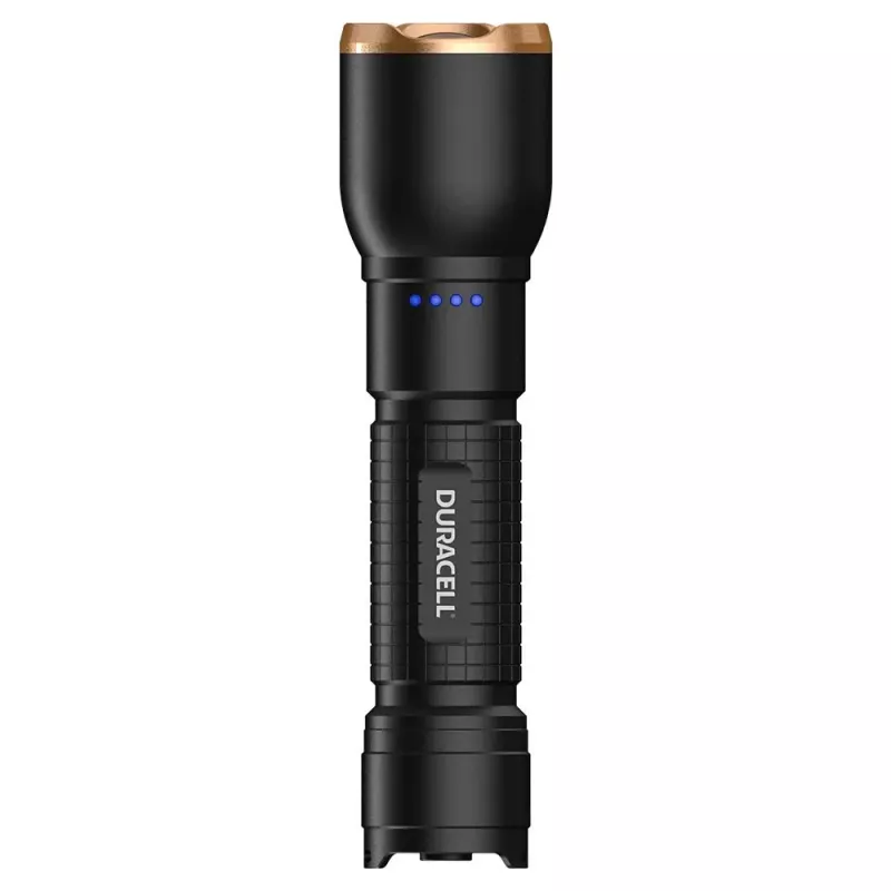 Duracell DF1500R Flashlight Black 1500 Lumens