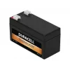 Duracell DR1.3-12 12V 1.3Ah VRLA Battery – Maintenance-Free AGM Rechargeable