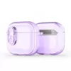 Dux Ducis Apple AirPods 4 PECL Series PC+TPU Cover with Hook Purple