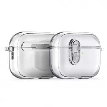 Dux Ducis Apple AirPods Pro 3 PECL Series PC+TPU Cover with Hook Clear