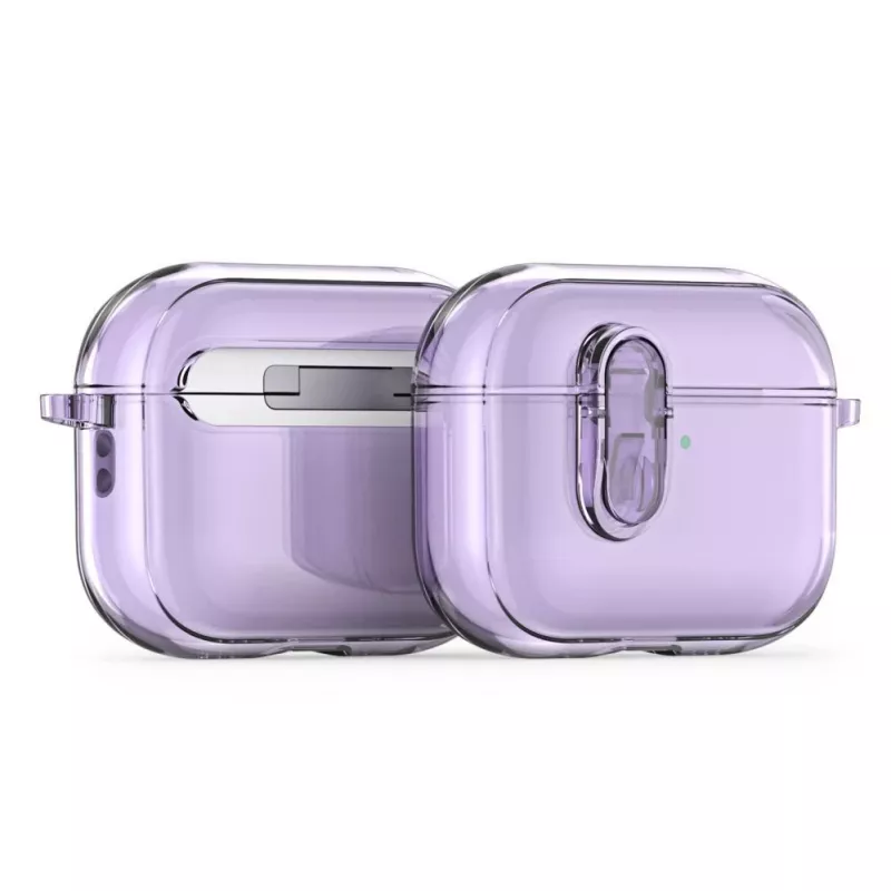 Dux Ducis Apple AirPods Pro 3 PECL Series PC+TPU Cover with Hook Purple