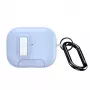 Dux Ducis Apple AirPods Pro 3 PECQ Series PC+TPU Cover with Hook White Blue
