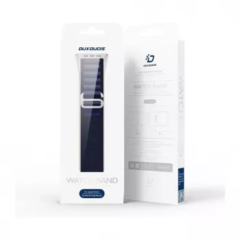 Dux Ducis Apple Buckle Sport Band for Apple Watch 42/44/45/46/49MM Navy