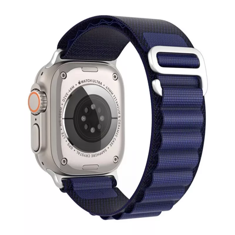 Dux Ducis Apple Buckle Sport Band for Apple Watch 42/44/45/46/49MM Navy