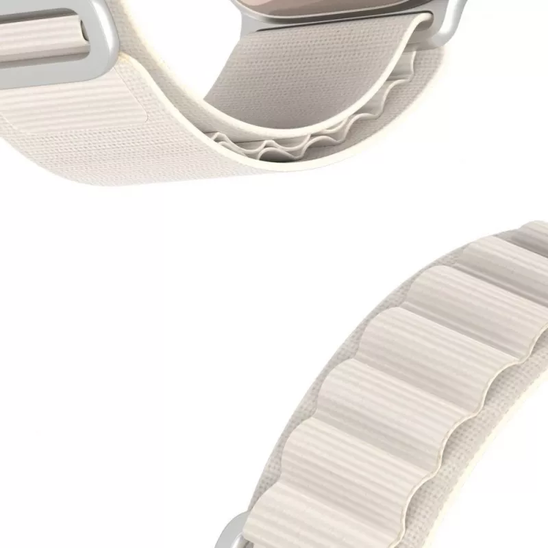 Dux Ducis Apple Sport Buckle Strap for Apple Watch 42/44/45/46/49mm Starlight