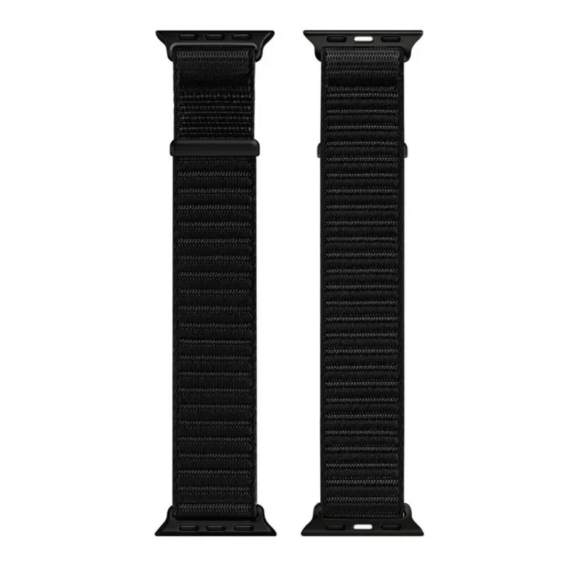 Dux Ducis Apple Watch 38/40/41/42mm YE Nylon Braided Loop Wrist Strap Black
