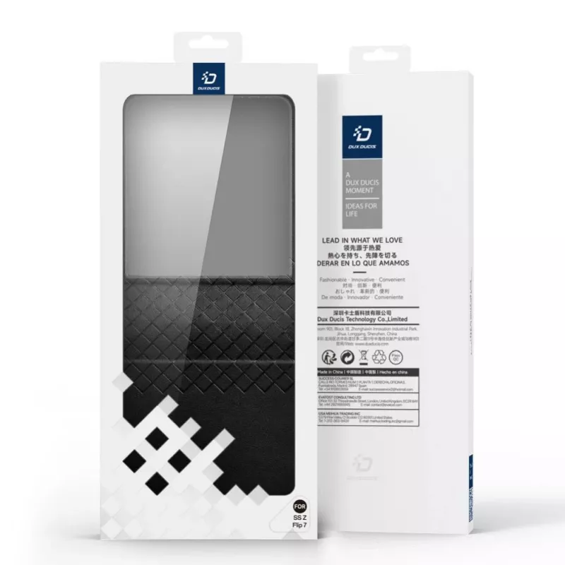 DUX DUCIS Bril Case for Samsung Galaxy Z Flip7 5G - Black