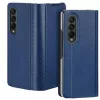 Dux Ducis Bril Series Flip Wallet Case for Samsung Galaxy Z Fold4, Dark Blue