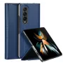 Dux Ducis Bril Series Flip Wallet Case for Samsung Galaxy Z Fold4, Dark Blue