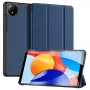 Dux Ducis Domo Series Tri-fold Stand PU Leather Tablet Cover for Xiaomi Redmi Pad SE 8.7, Blue