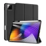 Dux Ducis Domo Series Tri-fold Stand PU Leather Tablet Cover for Xiaomi Redmi Pad 7/7 Pro, Black