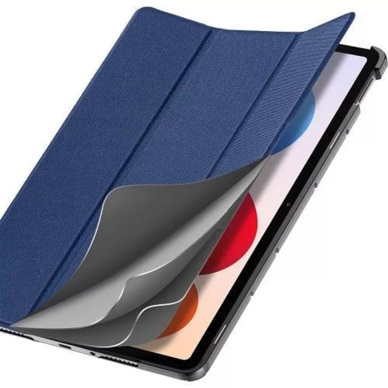 Dux Ducis Domo Series Tri-fold Stand PU Leather Tablet Cover for Xiaomi Redmi Pad 2 Pro, Blue