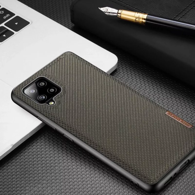 Dux Ducis Fino Samsung A42 5G Black Flip Wallet Case