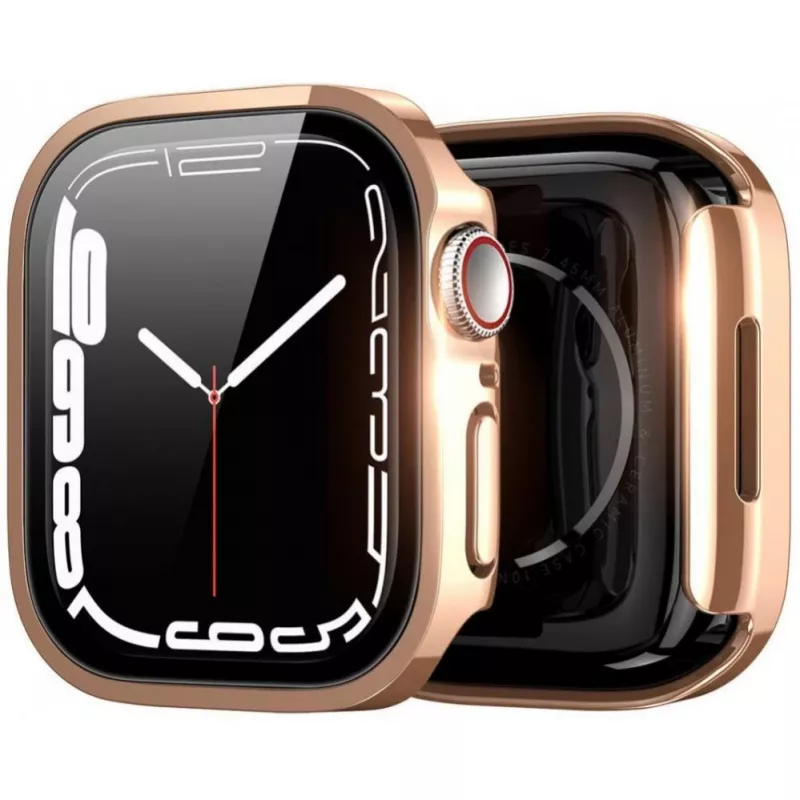 Dux Ducis Hamo Apple Watch Series 7/8/9 Case (PC) 41mm Rose Gold