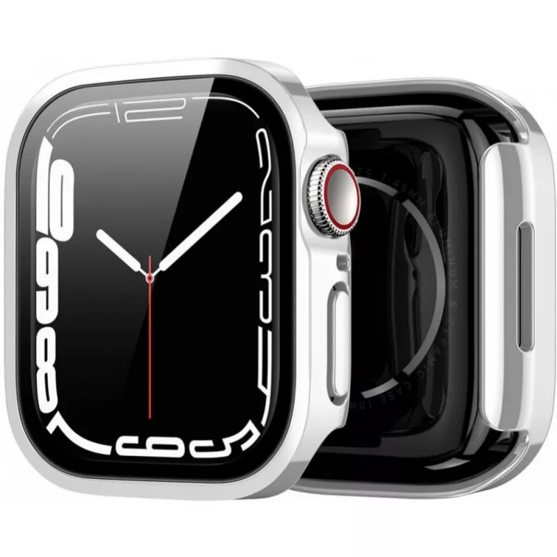 Dux Ducis Hamo Apple Watch Series 7/8/9 Case (PC) 41mm Silver