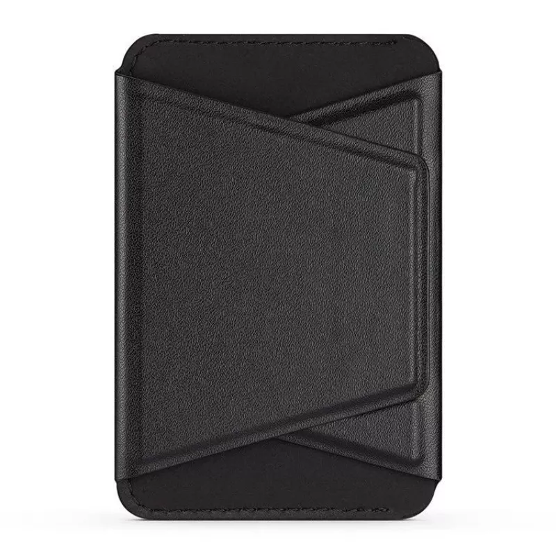 Dux Ducis Magnetic PU Leather Wallet Stand Case for Apple iPhone 13 Pro Max - Black