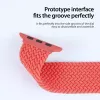 Dux Ducis Mixture Pro Stretchable Braided Watch Strap for Apple Watch 38/40/41 mm - Guava