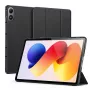 Dux Ducis Redmi Pad 2 Pro Domo Series Tri-fold Stand PU Leather Tablet Cover Black